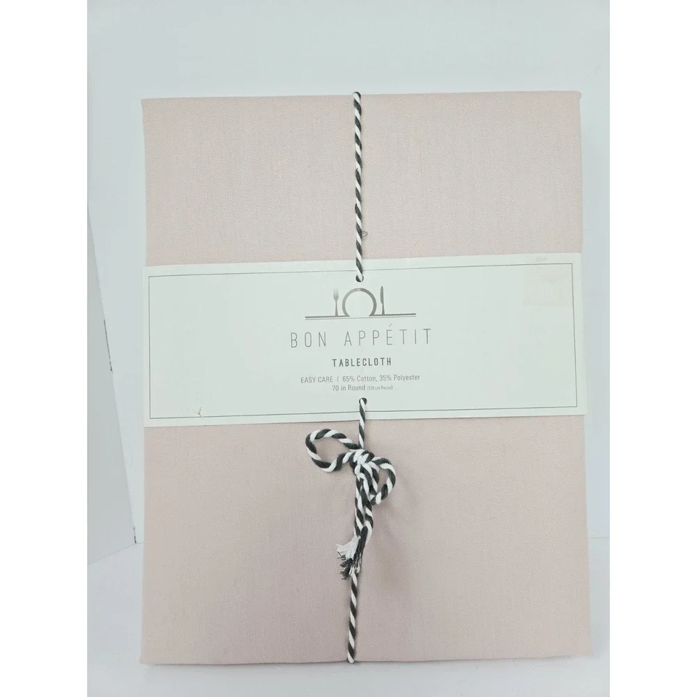 Windham‎ Home Bon Appetit Tablecloth Pink 70
